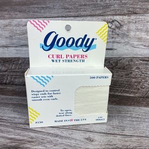 Vintage! 1991 Goody Wet & Set Strength Curl Papers